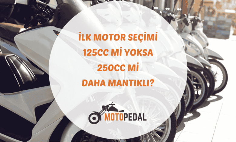 Yeni başlayanlar için uygun motosiklet seçimi, motor hacmi, tür farkları ve güvenlik önerileri