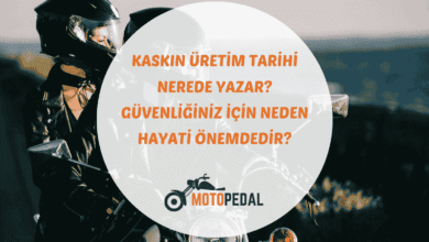 Motosiklet kaskında üretim tarihini bulma yöntemleri ve güvenlik ömrü bilgileri