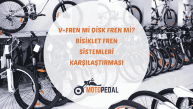 Bisiklette disk fren ve V fren arasındaki farklar, avantajlar ve kullanım önerileri