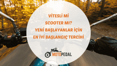 Vitesli motosiklet ve scooter arasındaki temel farklar, avantajlar ve sürüş tarzına göre seçim kriterleri